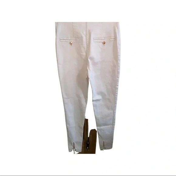 Isabel Marant Nikino High Waist Ankle Tie Skinny Light Pink Jeans Size 6 - Picture 12 of 13